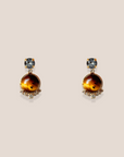 MINI MIMI TIGER EYE EARRING