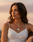 PINK MIRA NECKLACE