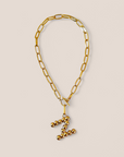 BUBBLE LETTER NECKLACE