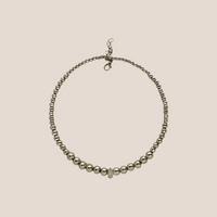 MINI SILVER BUBBLE CHOKER