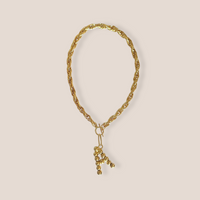 BUBBLE LETTER NECKLACE