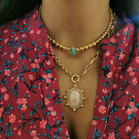 GOLD BUBBLE CHOKER