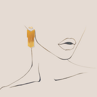 LONG CHEVRON EARJACKET