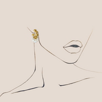CHARLOTTE HOOP EARRING