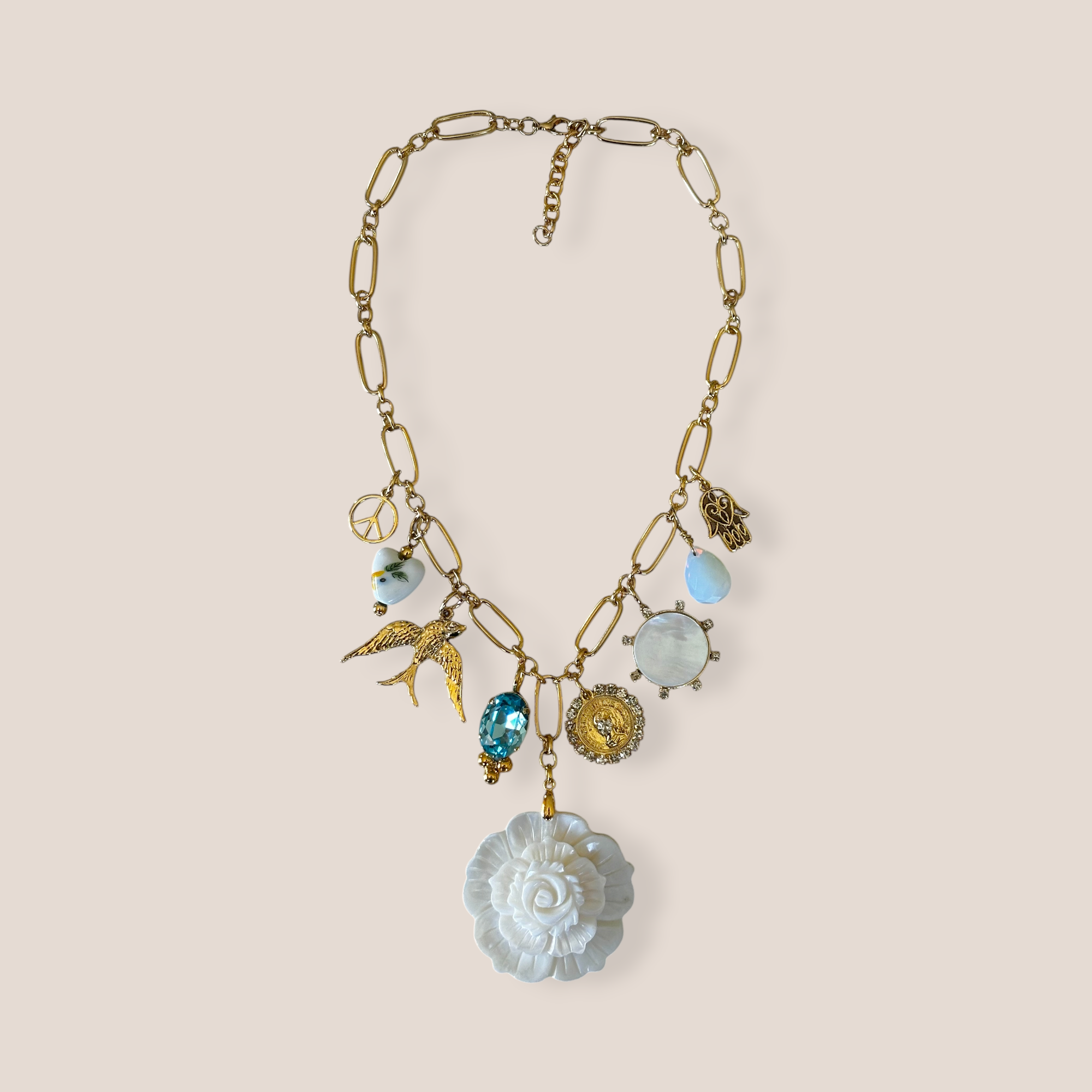DELILAH CHARM NECKLACE