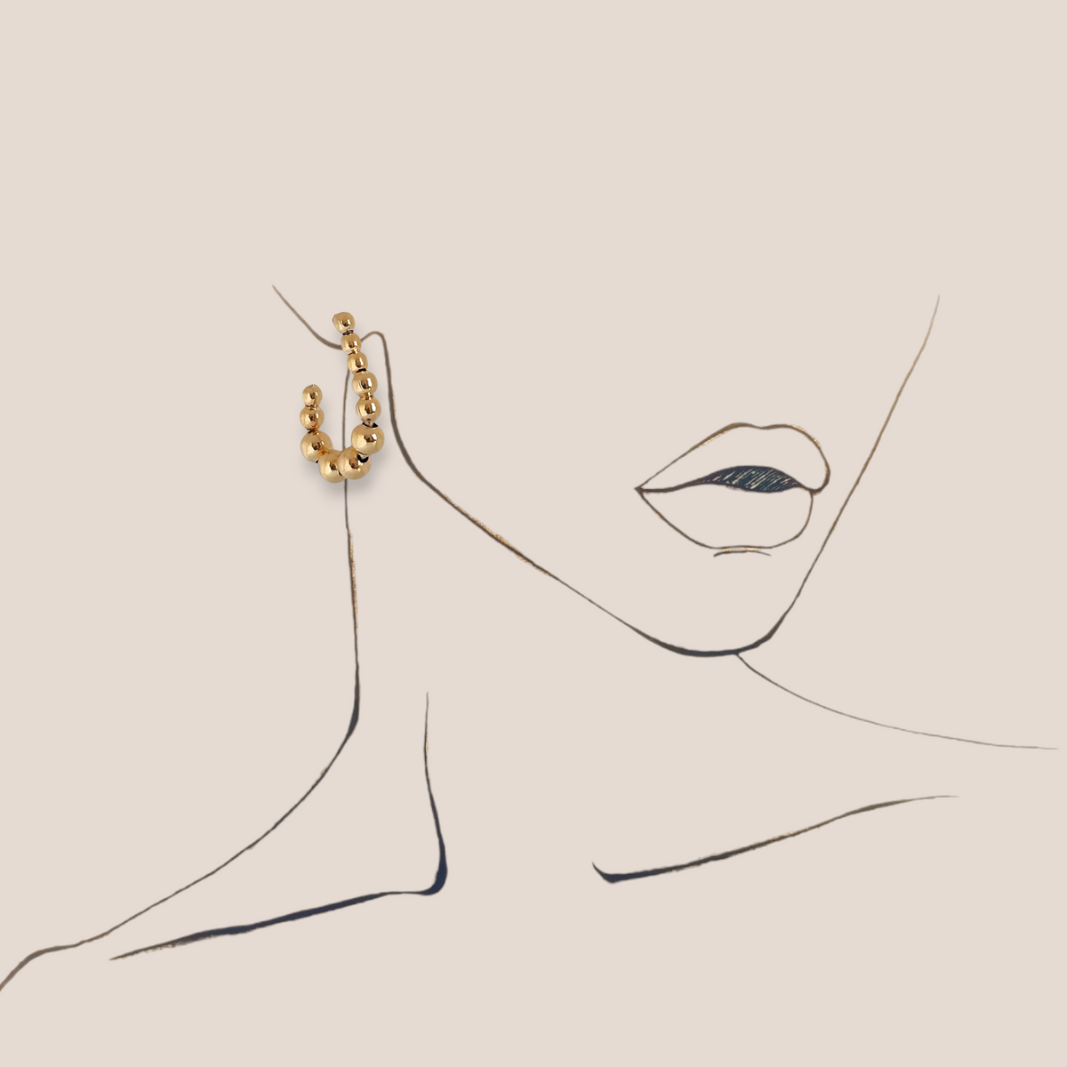 DOLLY HOOP EARRING