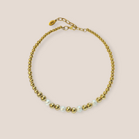 FOUR PEARL BUBBLE CHOKER