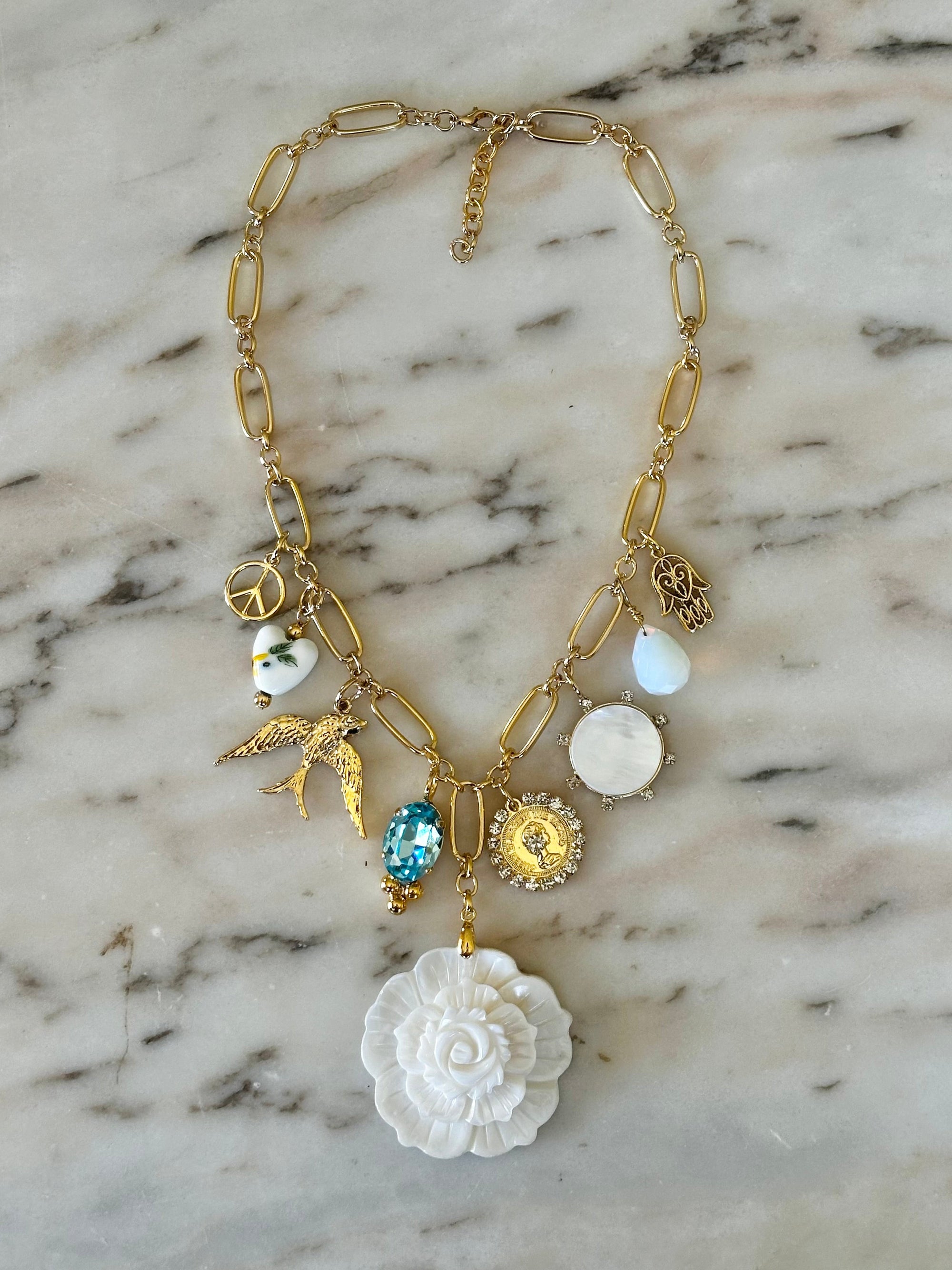 DELILAH CHARM NECKLACE