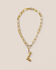 BUBBLE LETTER NECKLACE
