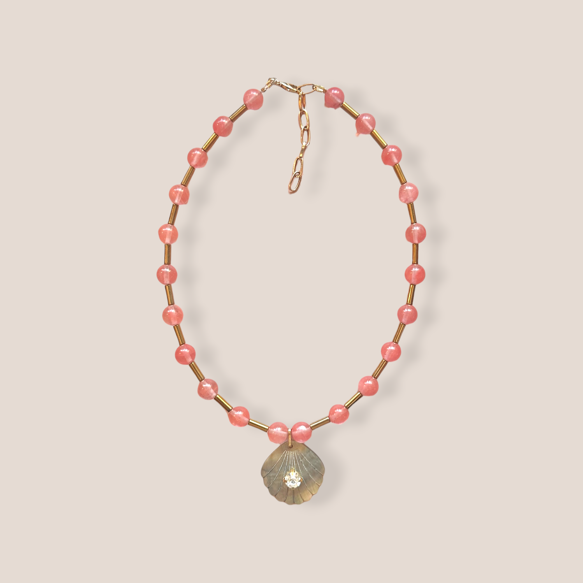 PINK MIRA NECKLACE
