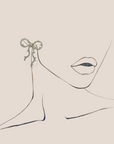 HAYA BOW EARRING
