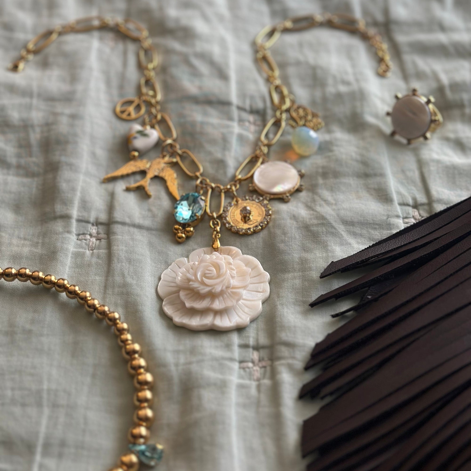 DELILAH CHARM NECKLACE