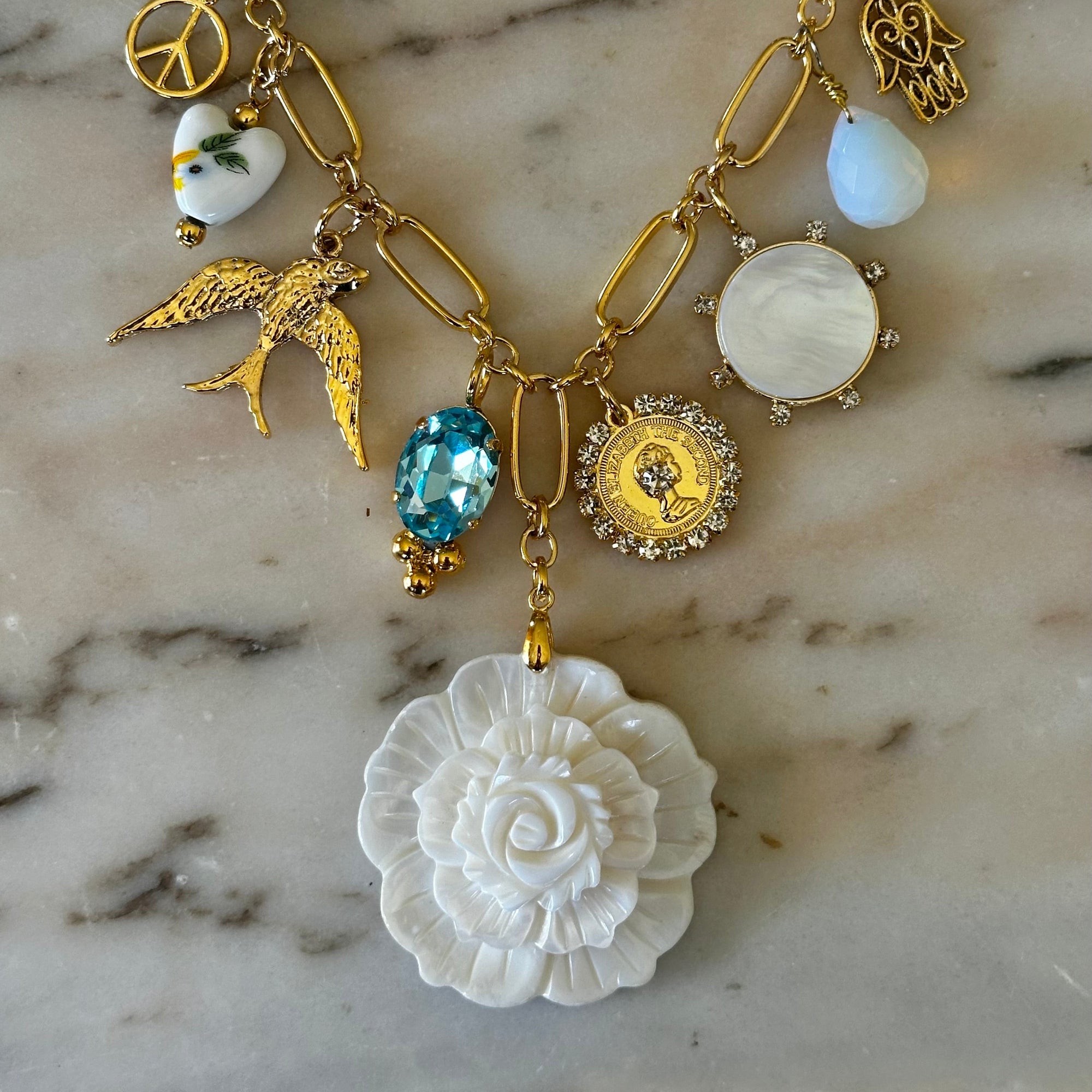 DELILAH CHARM NECKLACE
