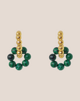 CHARLIE MALACHITE HOOP